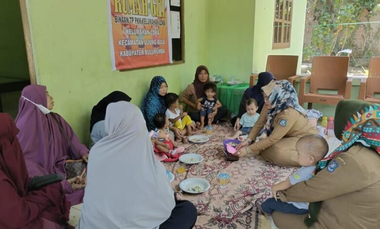 Gerakan Pemberian Makanan Tambahan Dorong Pemulihan Stunting