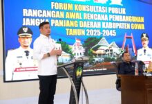 RPJPD 2025-2045 Kabupaten Gowa Difokuskan untuk Keberlanjutan Pembangunan Daerah