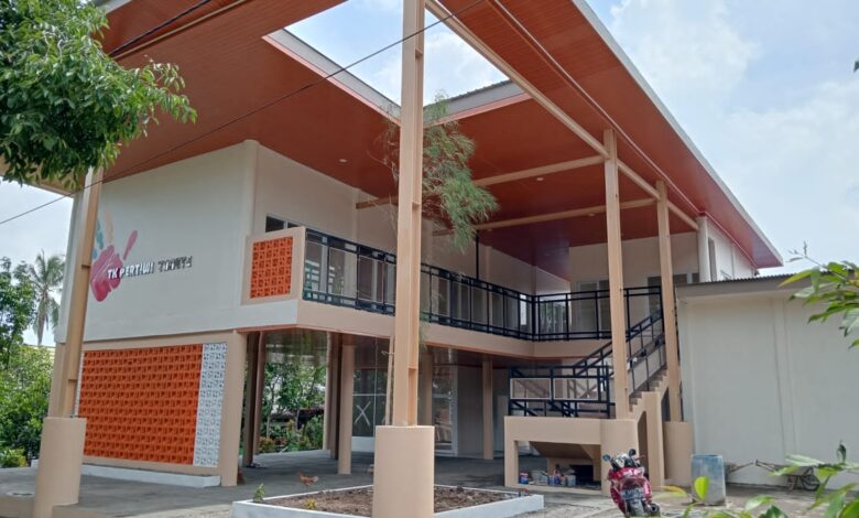 Revitalisasi Pesanggrahan dan TK Pertiwi Tanete Jadi Kado Akhir Tahun 2023