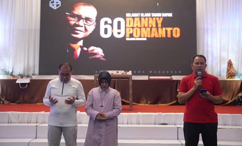 Rayakan Ultah ke-60, Danny Pomanto Ungkap Kebahagiaan Bersama Indira Yusuf Ismail