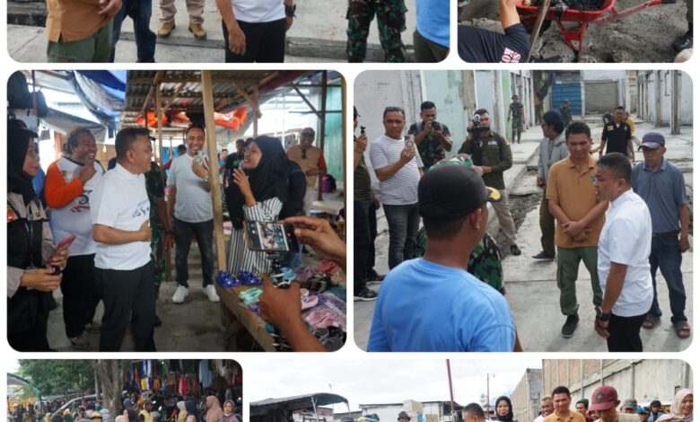 Wali Kota Hadianto Rasyid Ikut Giat Karya Bakti Pembersihan Pasar Inpres Manonda