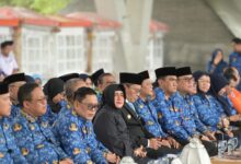 Wujud Sinergi PKK, Indira Yusuf Ismail Hadiri Pelantikan Pejabat Administrasi Kelurahan