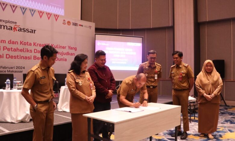 Dinas Pariwisata Makassar, Segera Launching Tagline Makassar Waterfront City Festival, Pj Sekda Firman Pagarra Beri Apresiasi