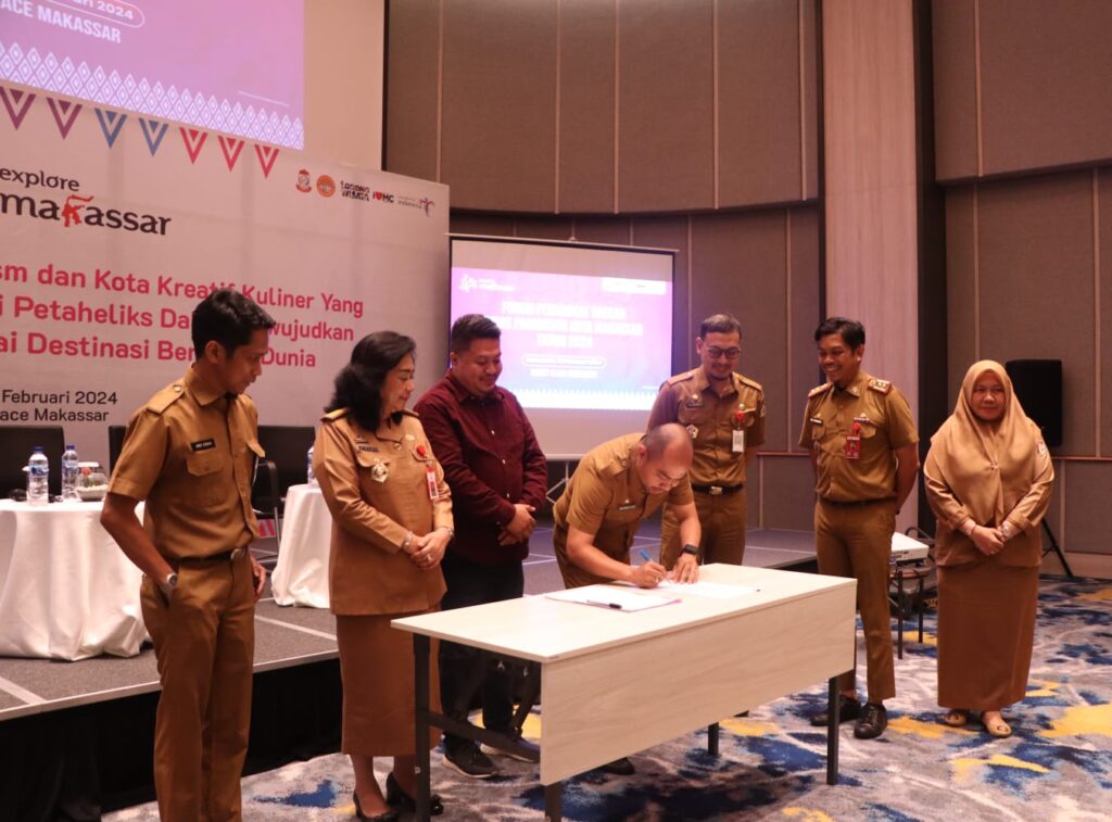 Dinas Pariwisata Makassar, Segera Launching Tagline Makassar Waterfront City Festival, Pj Sekda Firman Pagarra Beri Apresiasi
