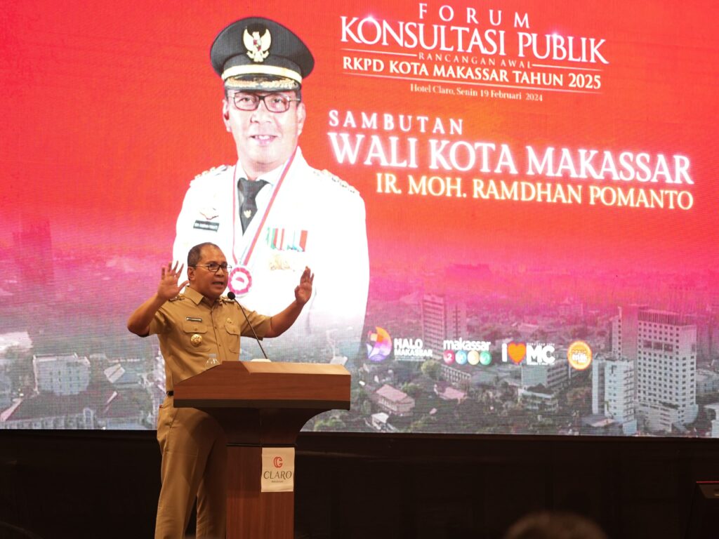 Danny Pomanto Tekankan Pembangunan Low Carbon di FKP RKPD Makassar 2025