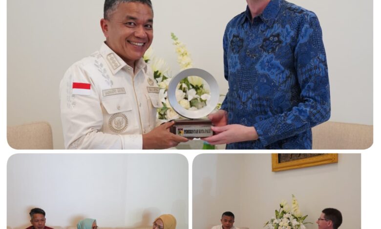 Konjen Australia Temui Wali Kota Palu Jajaki Kerja Sama Bidang Pendidikan