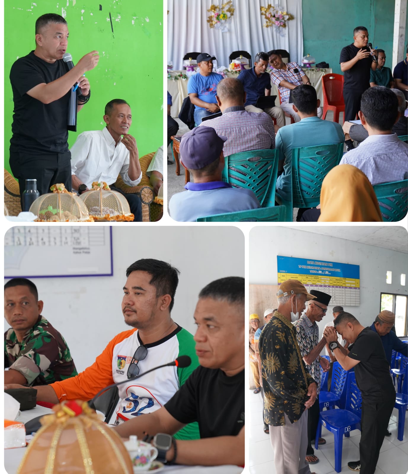 Boyong Pimpinan OPD, Wali Kota Palu Kunjungan ke Sejumlah Kelurahan