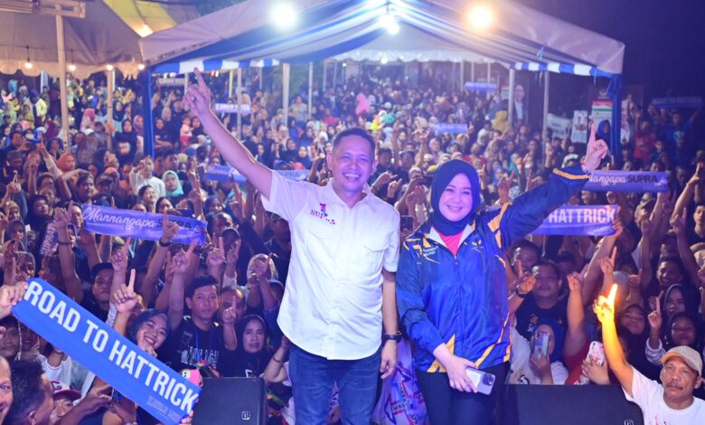 Undang Mantan Wawali Makassar Fatmawati, Supratman Hadirkan Lima Ribu Warga Manggala