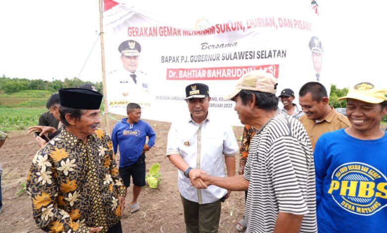 Dari Desa ke Desa, Pj Gubernur Sulsel Ajak Petani dan Peternak Manfaatkan Fasilitas KUR