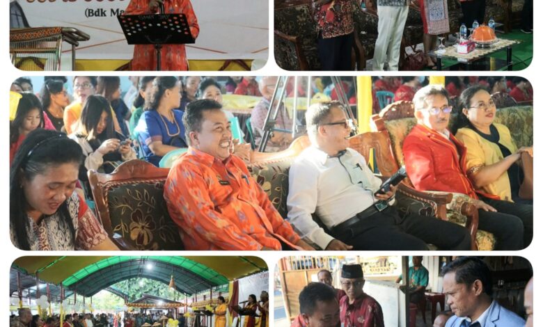 Kalak BPBD Presley Wakili Wali Kota Hadiri Perayaan HUT ke-35 Gereja Toraja Jemaat Moria Palu, Ini Harapannya