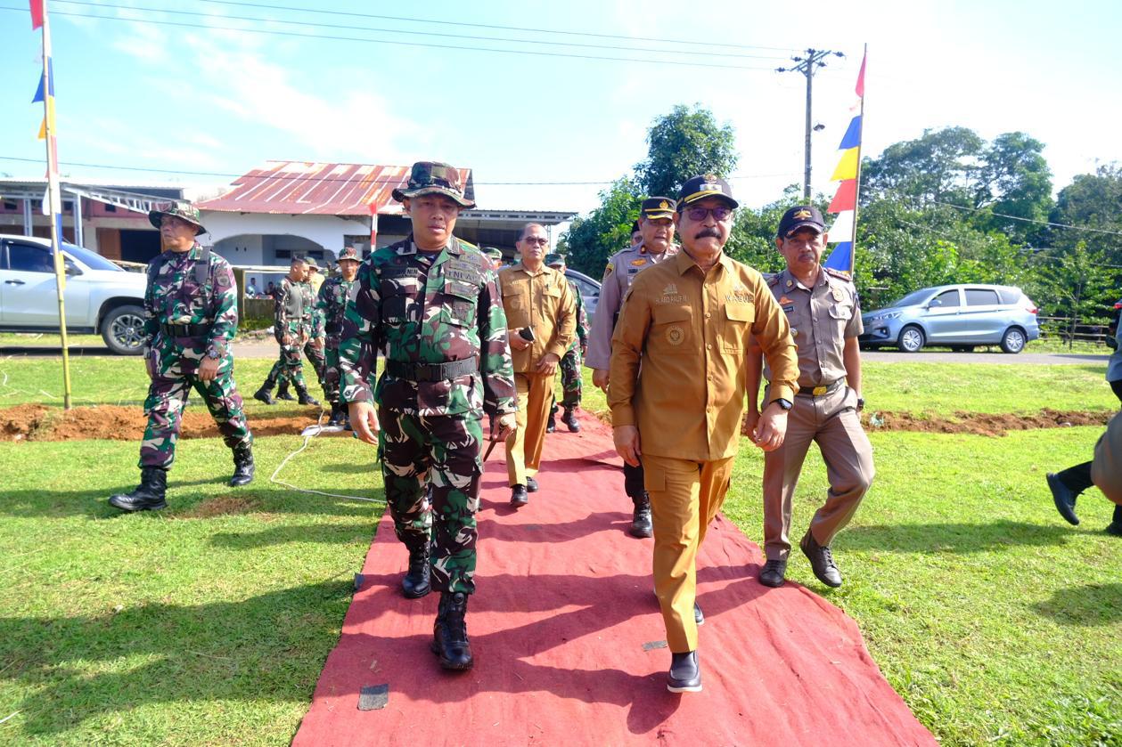 Wabup Gowa Sebut Program TMMD Kontribusi TNI Untuk Daerah