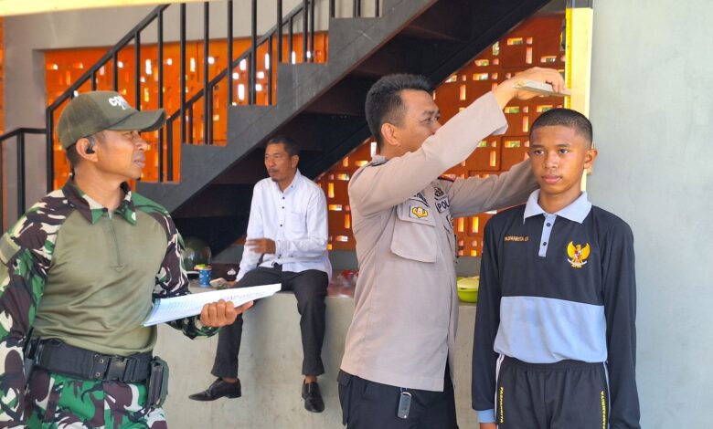 Jaring Calon Peserta Seleksi Paskibra, Kesbangpol Bulukumba Gelar Praseleksi