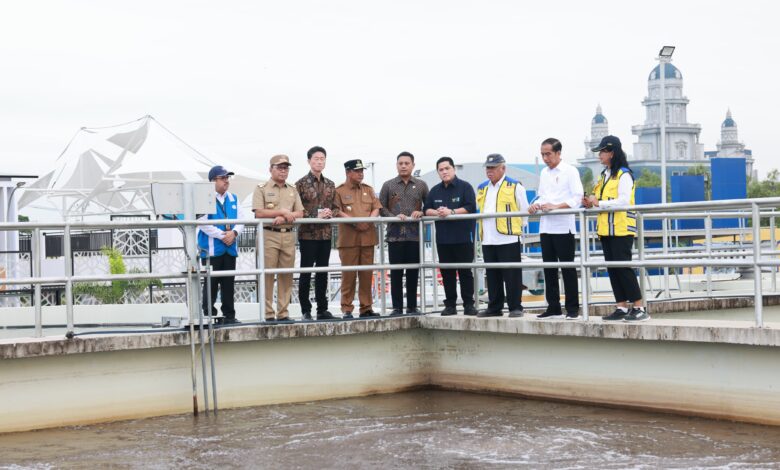 Danny Pomanto Dampingi Presiden Jokowi Resmikan Pengelolaan IPAL Losari