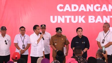 Presiden Jokowi Bagikan Bantuan Pangan kepada 1000 KPM di Maros