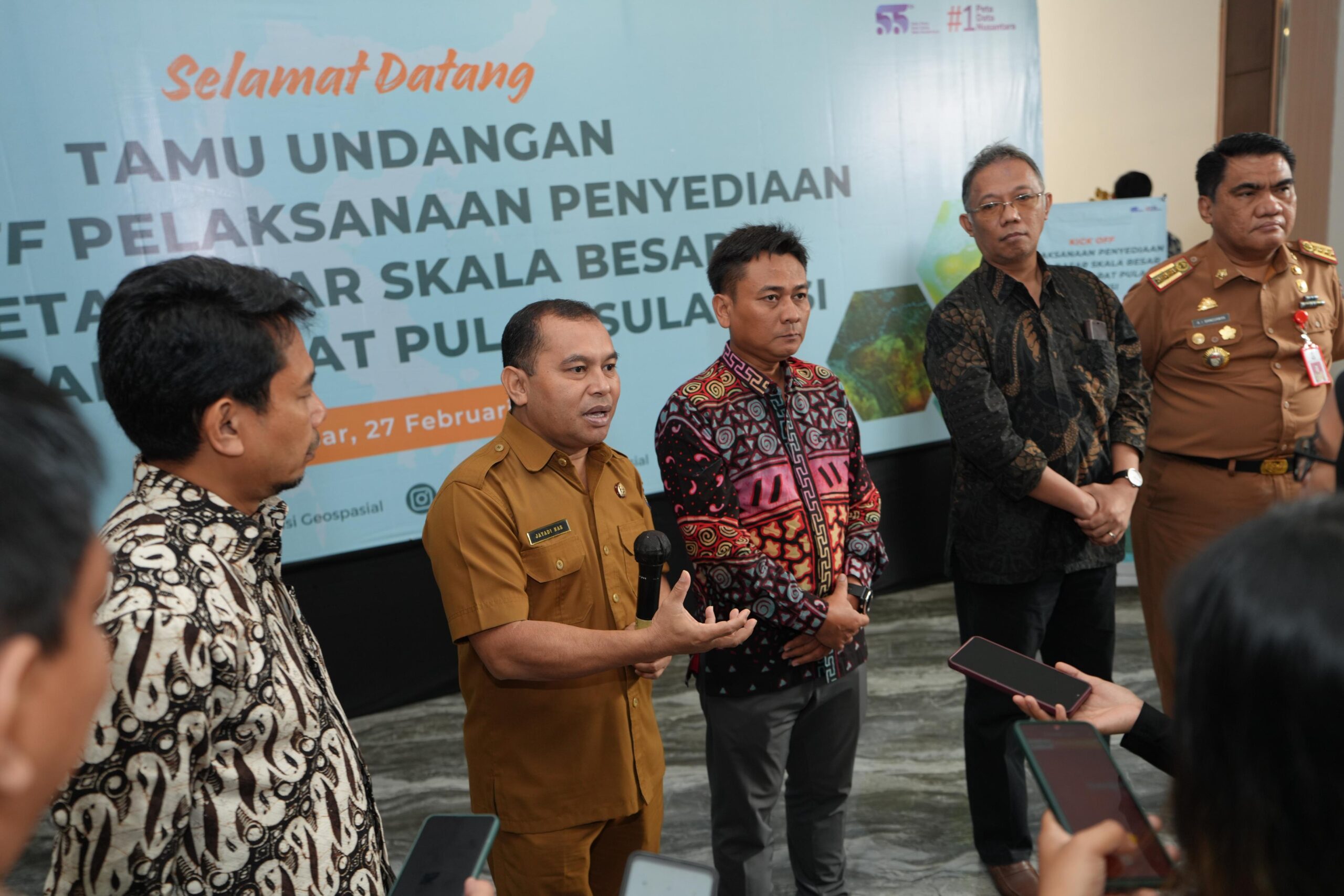 Gelar Sosialisasi, BIG Percepat Pelaksanaan Penyediaan Peta Dasar Skala Besar Wilayah Darat Sulawesi