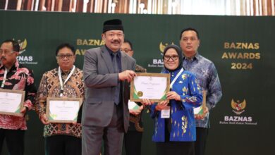Wali Kota Palu Hadianto Rasyid Raih Penghargaan Baznas Award 2024
