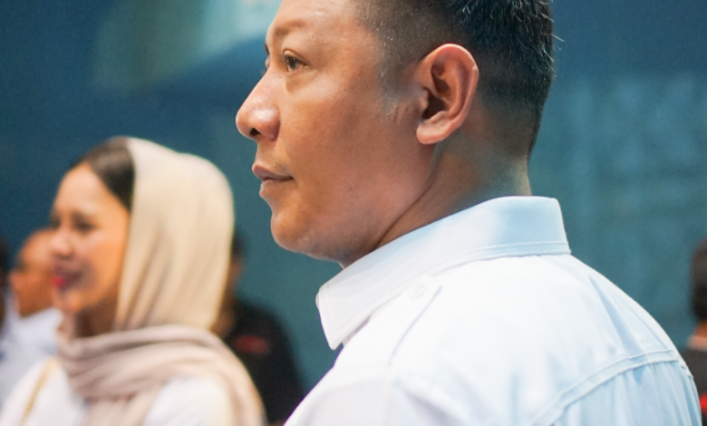 Najmuddin Boyong Tim NJM Progresif ke Silaturahmi Relawan Prabowo-Gibran se-Sulsel