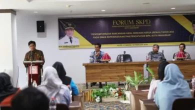 Buka Forum OPD Dinas Dukcapil, Pj Sekda Makassar Harap Fokus Selesaikan IKD