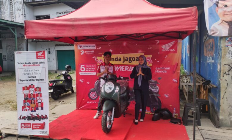 Sambut Tahun Baru Imlek, Asmo Sulsel Berikan Promo HOKI Beli Motor Honda