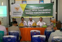 Optimalkan Zakat Pertanian, Baznas Bone Sosialisasi ke Kelompok Tani