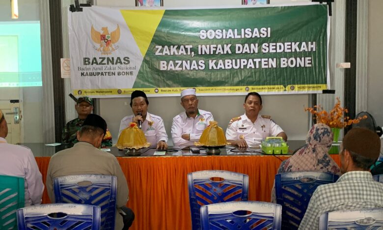 Optimalkan Zakat Pertanian, Baznas Bone Sosialisasi ke Kelompok Tani