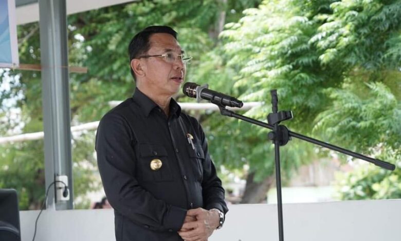 Bupati Mohamad Irwan Hadiri Peresmian Pasar Rakyat Desa Maranata