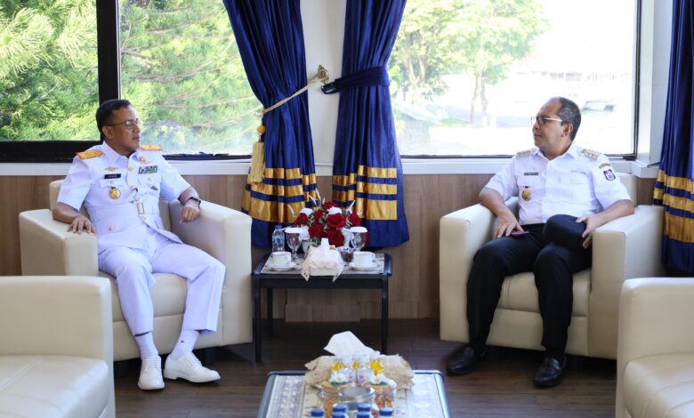 Danny Pomanto Hadiri Sertijab Komandan Lanal Kendari dan Dansatrol Lantamal VI Makassar