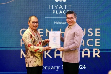 Danny Pomanto Resmikan Hotel Hyatt Place Makassar, Sebut Era Baru Makassar