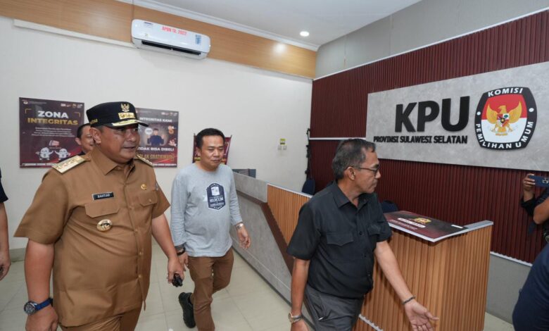 Jelang Pemungutan Suara, Pj Gubernur Bahtiar Terus Pantau Kesiapan Pemilu di Bawaslu dan KPU