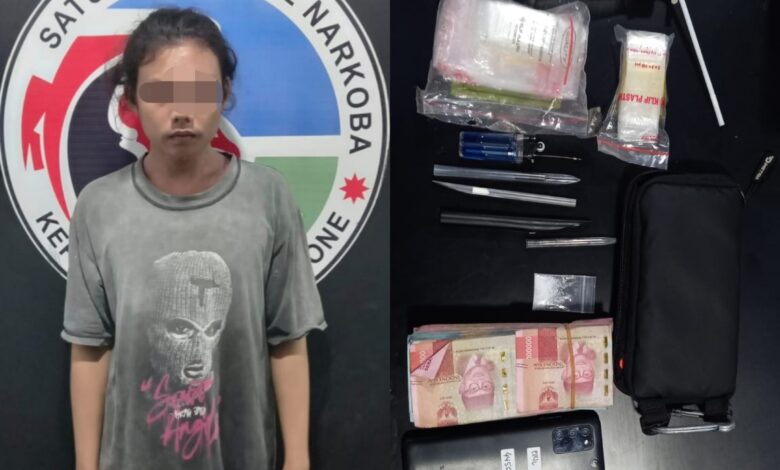 Edarkan Narkoba Jenis Sabu Remaja BTN Griya Bajoe Ini Diamankan Satres Narkoba Polres Bone