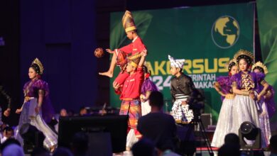 Tari Pajoge Macenning Awali Rangkaian Rakorsus Pemerintah Kota Makassar