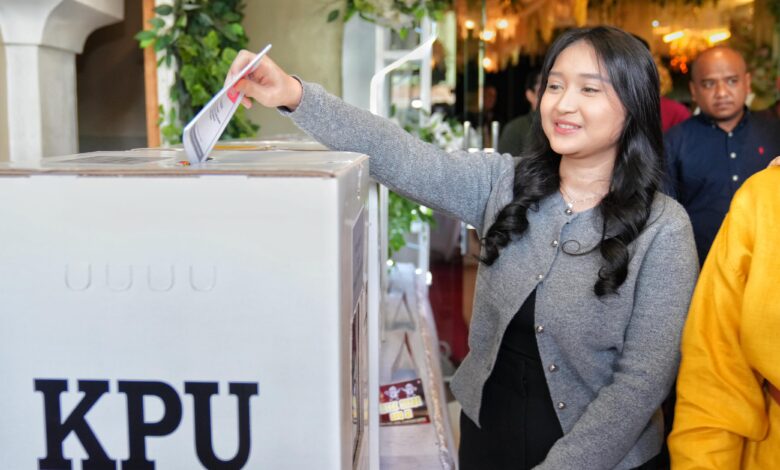 Fahm Ara Bilqis, Putri Pj Gubernur Sulsel Bagikan Pengalaman Pertama Kali Mencoblos di Pemilu