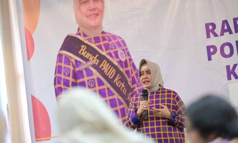 Rakor Pokja Bunda PAUD Kota Makassar, Indira: Pengurus Gerak Cepat Penuhi Fasilitas PAUD