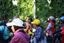HUT POM AL ke-78, Danny Pomanto Ikut Fun Bike Sejauh 8 Kilometer