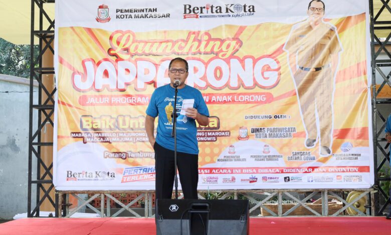 Danny Pomanto Launching Jappa Rong, Inovasi BKM Dukung Program Pemkot Makassar