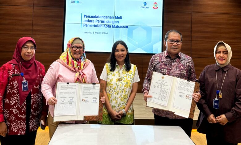 Pemkot Makassar dan Perum Peruri Teken MoU untuk Digitalisasi Layanan Pemerintahan