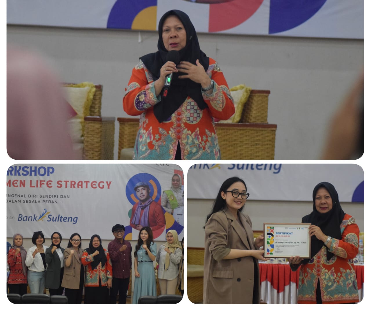 Jadi Narasumber Workshop Women Life Strategy, Wawali Reny: Perempuan Punya Potensi Besar