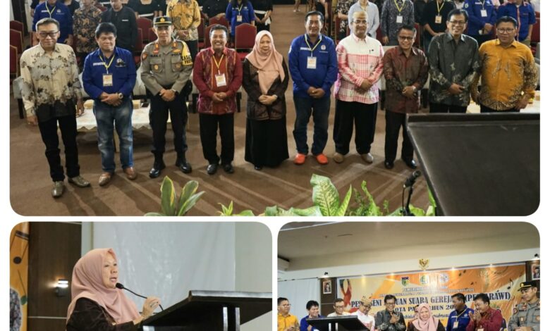 Hadiri Pembukaan Pesparawi Antar-Gereja Se-Kota Palu, Wawali Reny: Terus Jaga Kedamaian