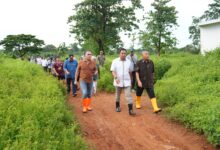 Pj Gubernur, Wali Kota Makassar dan Bupati Maros Kompak Tinjau Lokasi Lahan Stadion di Makassar