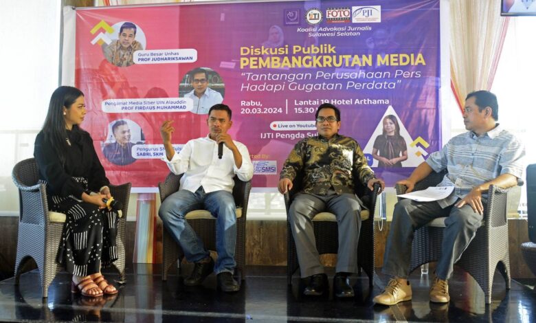 Tegakkan UU Pers, KAJ Sulsel Deklarasi Lawan Pembungkaman Media di Makassar