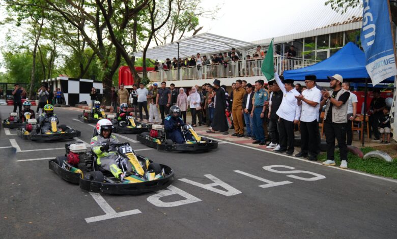 Event Balap Go-Kart Pertama di Sulsel Perebutkan Piala Gubernur