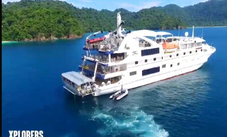 Bawa Turis Australia, Kapal Pesiar Coral Explorer Akan Berlabuh di Tanah Beru