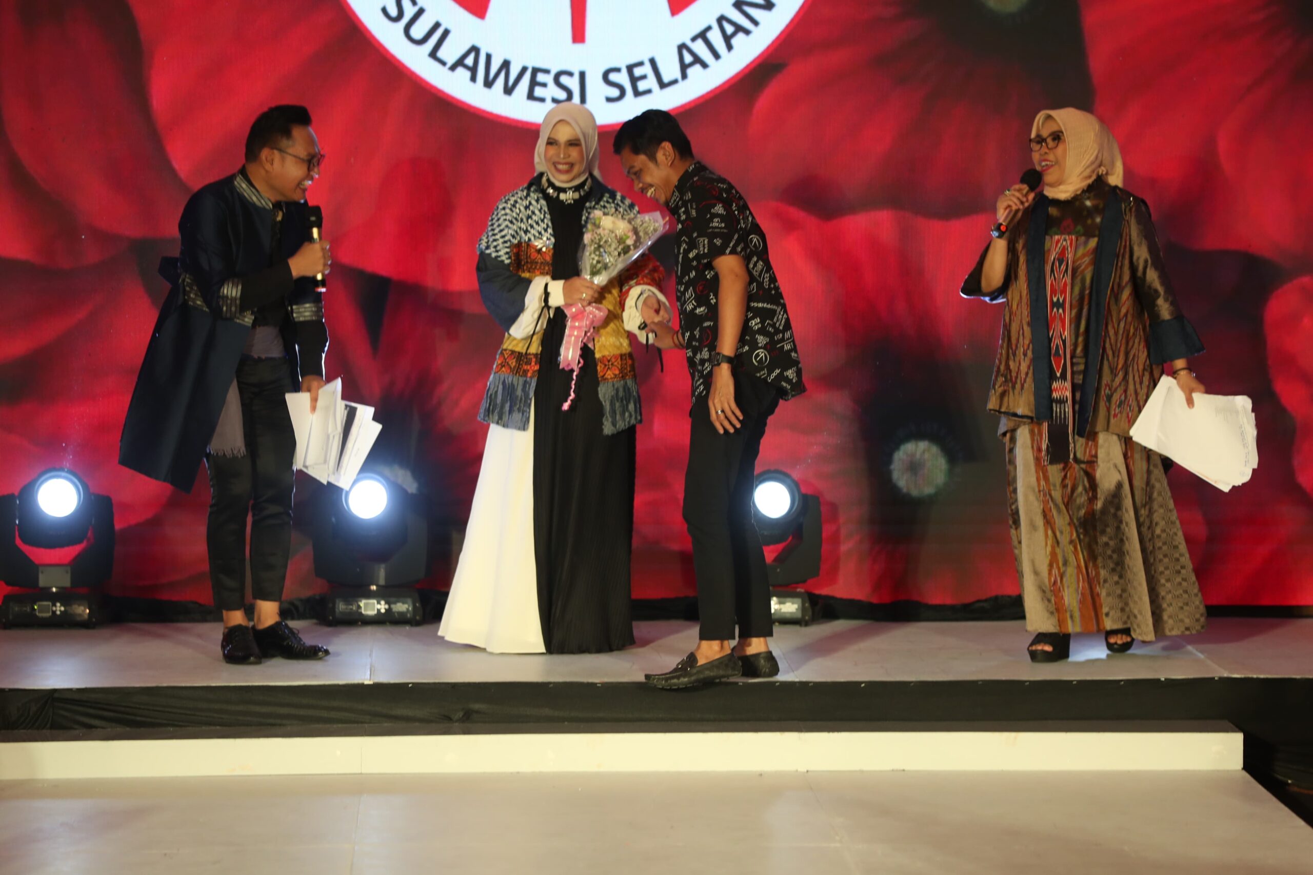 Fadliah Firman Mewakili Makassar Ikut Fashion Show 'Preloved For Charity', Tampil Memukau