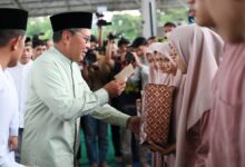 Kapolda Sulsel dan Danny Pomanto Buka Puasa Bersama Ribuan Anak Yatim