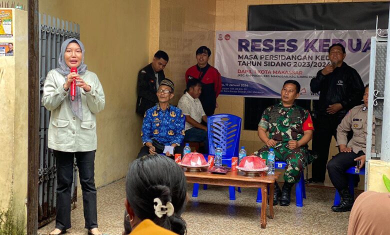 Anggota DPRD Makassar Rezki Terima Aspirasi Masyarakat di Dua Lokasi Reses