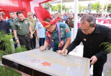 Keren! Otmilti IV Makassar Resmikan Gedung Baru dan Patung Jenderal Sudirman