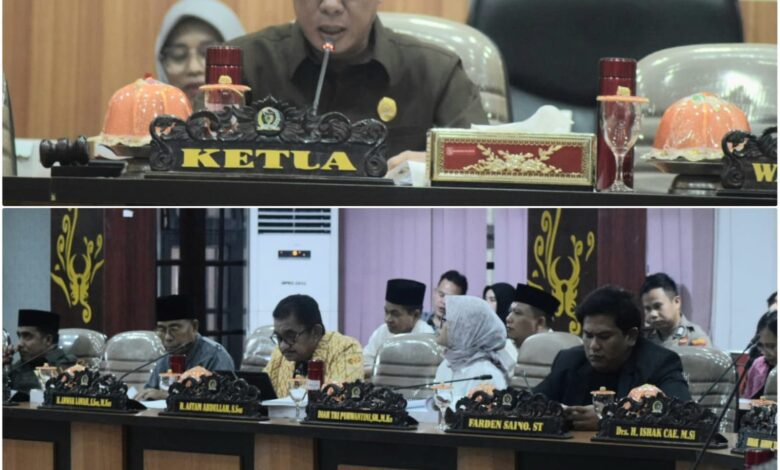 DPRD Palu Bentuk Pansus Bahas Laporan Realisasi APBD 2023