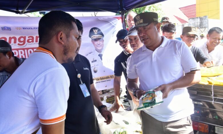 Gelar GPM di Bone, Pj Gubernur Sulsel Pastikan Stok Beras Aman Hingga Juni 2024