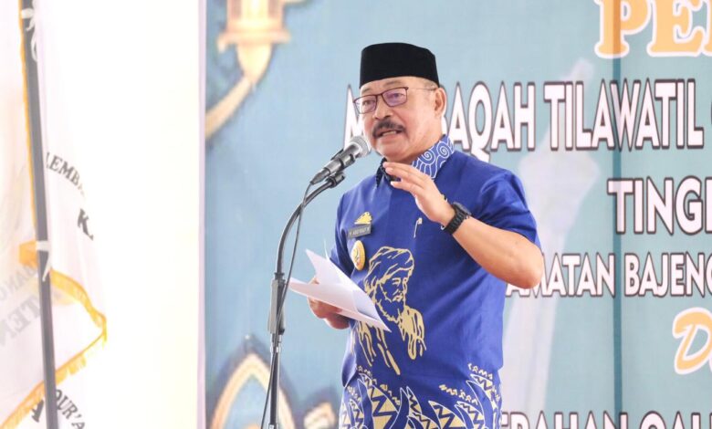 Buka MTQ Ke-45, Wabup Gowa Harap Kemampuan Peserta Semakin Berkembang