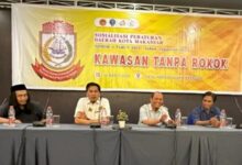Wakil Ketua DPRD Makassar Nurhaldin Bahas Penerapan Perda Kawasan Tanpa Rokok di Makassar